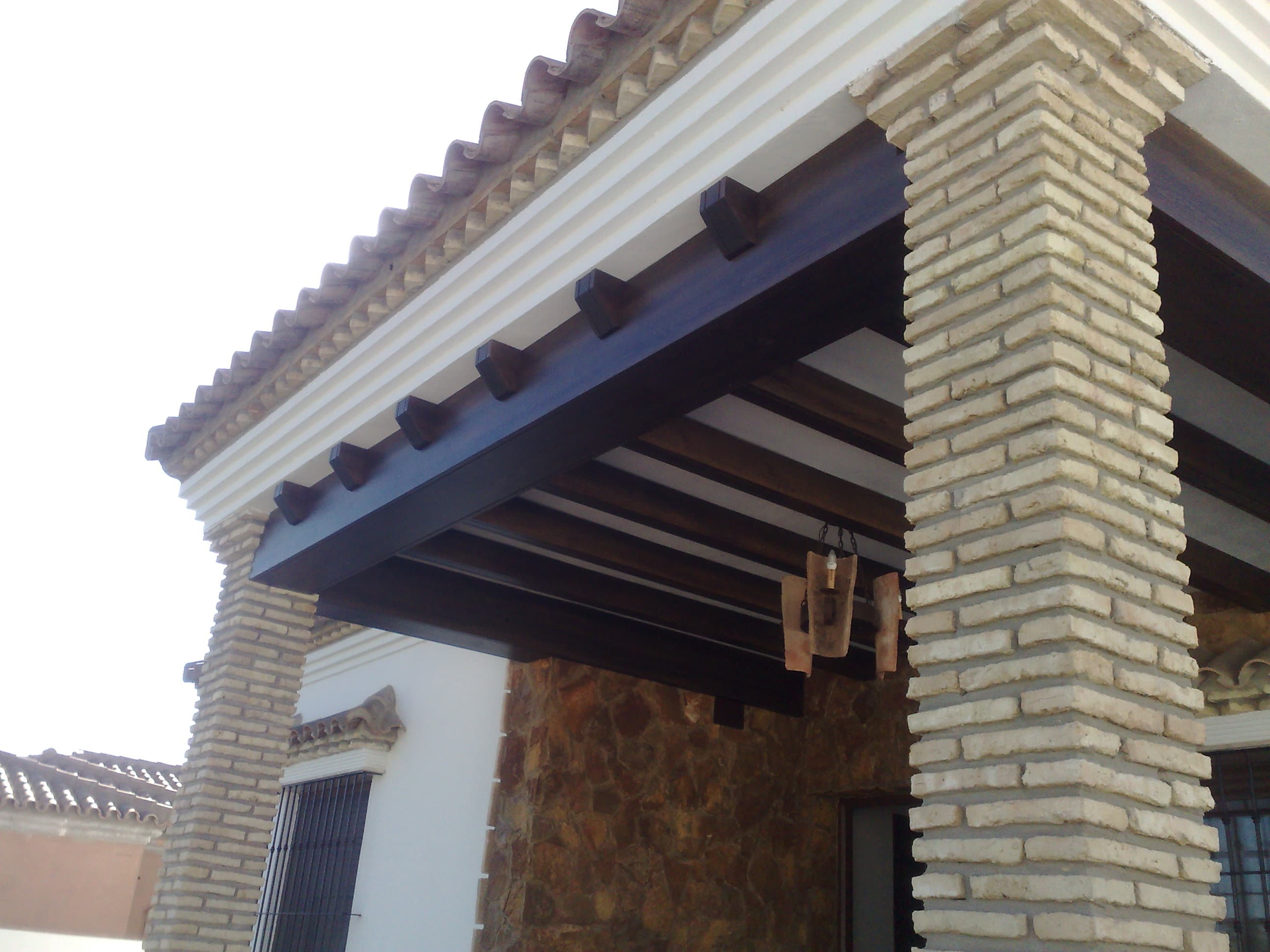Pérgola de madera
